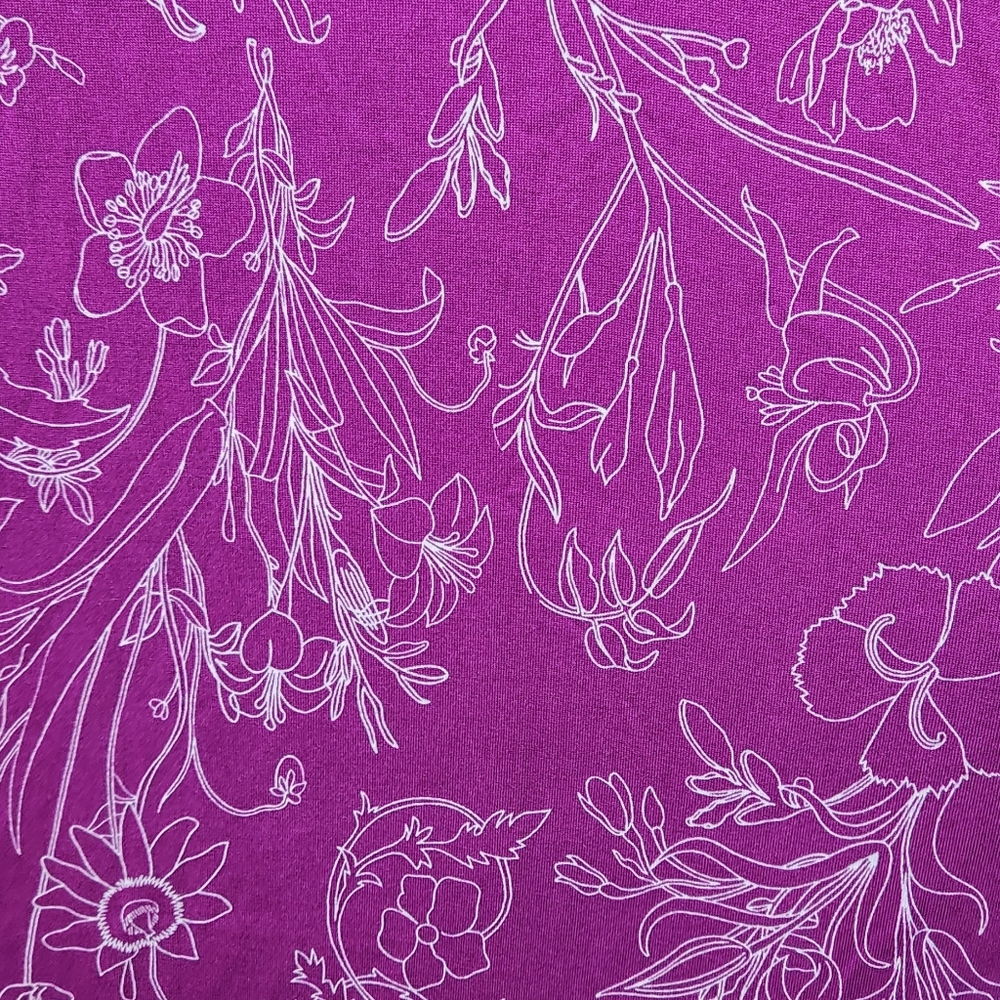 Old Navy women's purple floral print tank maxi dress size XXL - Picture 3 of 4